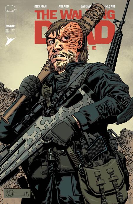 WALKING DEAD DELUXE #151 CVR B CHARLIE ADLARD & DAVE MCCAIG VAR (MR) — Cover