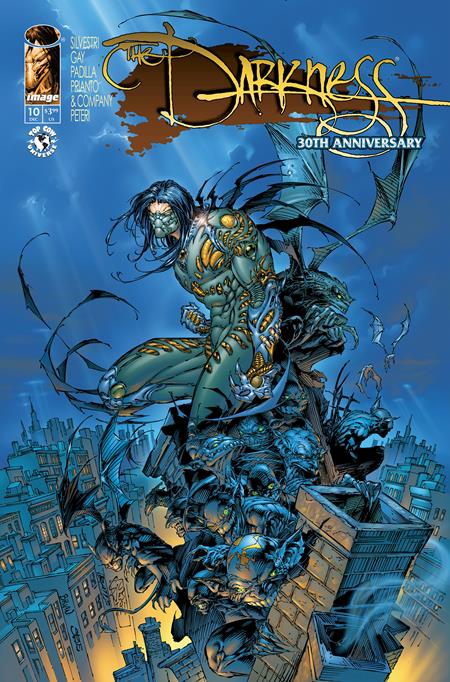 DARKNESS (2025) #10 CVR C MARC SILVESTRI & MATT BATT BANNING 30TH ANNIVERSARY VAR — Cover