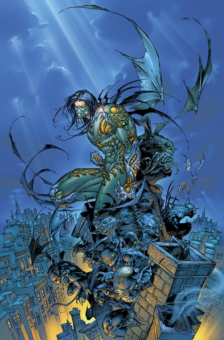 DARKNESS (2025) #10 CVR D INC 1:50 MARC SILVESTRI & MATT BATT BANNING 30TH ANNIVERSARY FOIL VIRGIN VAR — Cover