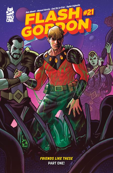 FLASH GORDON #21 CVR A JOE QUINONES — Cover