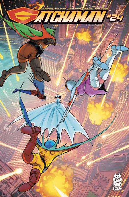 GATCHAMAN #24 CVR B ALEX SANCHEZ VAR — Cover