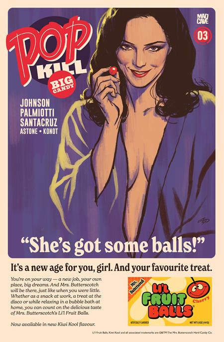 POP KILL BIG CANDY #3 (OF 4) CVR B MICHAEL CHO VAR (MR) — Cover