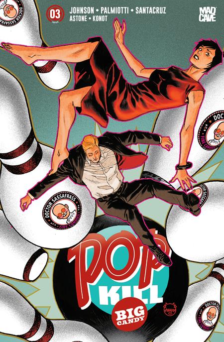 POP KILL BIG CANDY #3 (OF 4) CVR E DAVE JOHNSON FOIL VAR (MR) — Cover