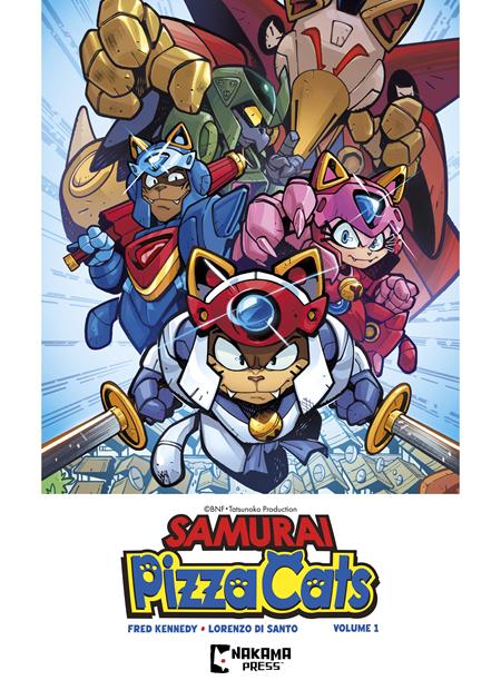 SAMURAI PIZZA CATS TP VOL 01 — Cover