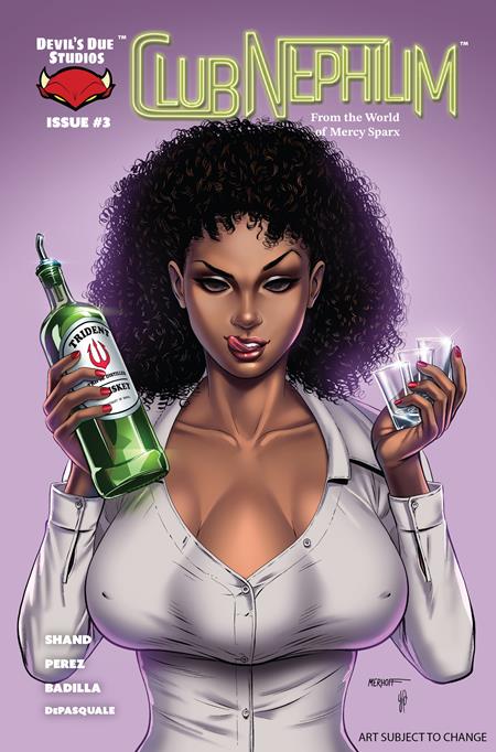 CLUB NEPHILIM #3 CVR C MATT MERHOFF VAR (MR) — Cover
