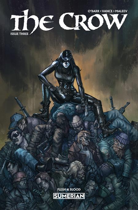 CROW FLESH AND BLOOD #3 CVR B ALAN QUAH VAR (MR) — Cover