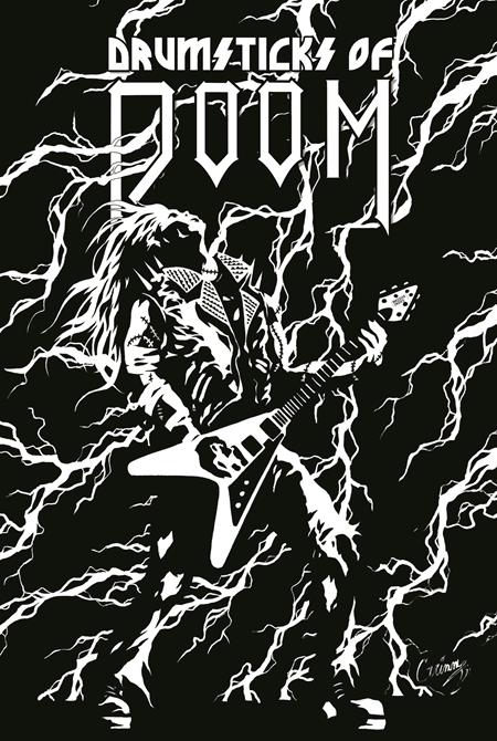 DRUMSTICKS OF DOOM BAND ON THE SILVER MOUNTAIN #3 (OF 3) CVR B INC 1:5 JONATHAN GRIMM VAR — Cover