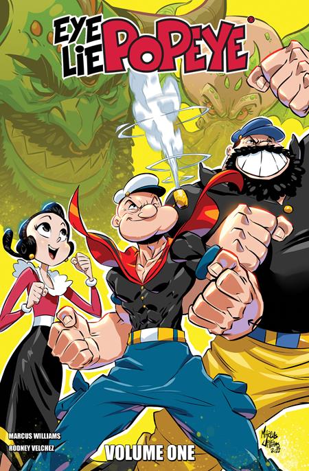 EYE LIE POPEYE TP VOL 01 — Cover