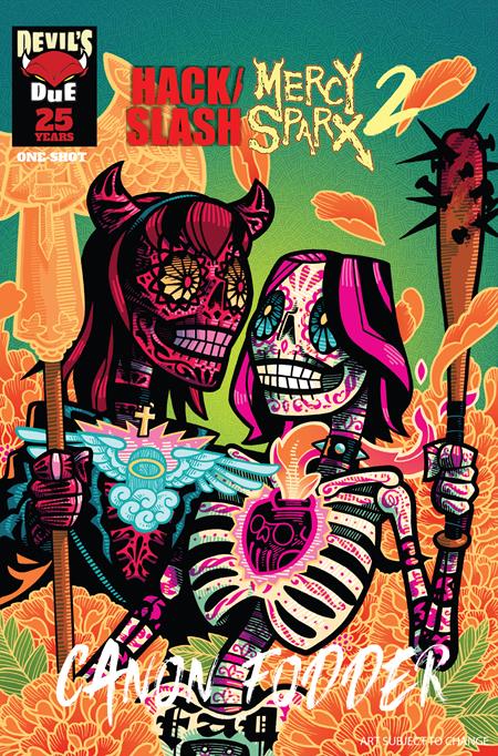 HACK SLASH MERCY SPARX CANON FODDER #1 (ONE SHOT) CVR B J GONZO VAR (MR) — Cover