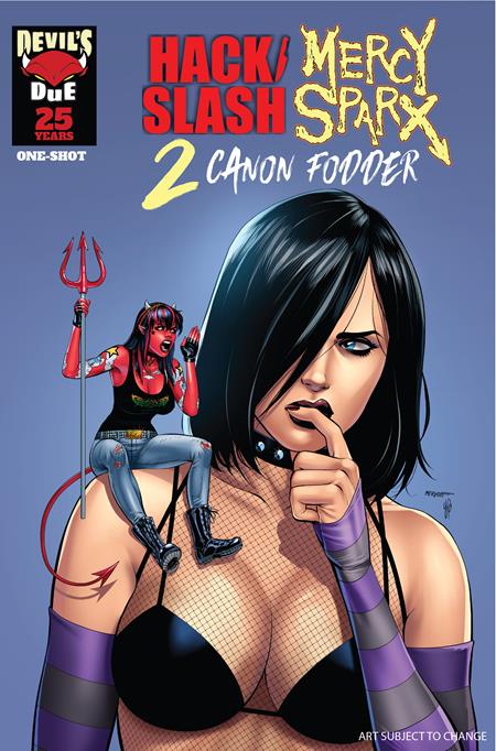 HACK SLASH MERCY SPARX CANON FODDER #1 (ONE SHOT) CVR C MATT MERHOFF VAR (MR) — Cover