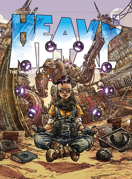 HEAVY METAL MAGAZINE HC #4 (MR) — Cover