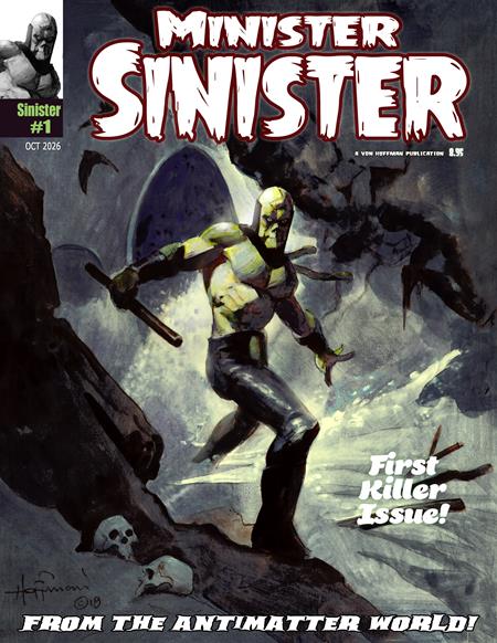 MINISTER SINISTER MAGAZINE #1 (MR) — Cover