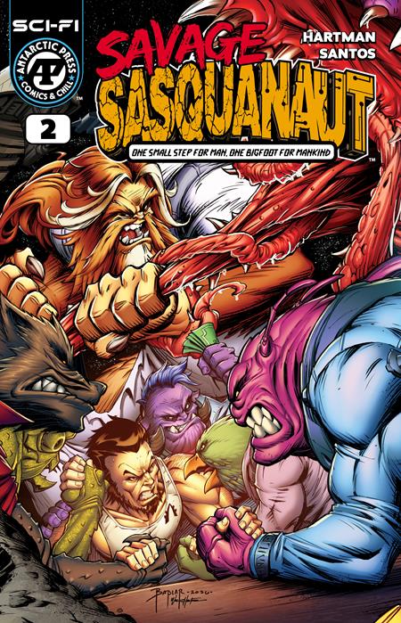 SAVAGE SASQUANAUT #2 CVR A CRAIG BABIAR — Cover