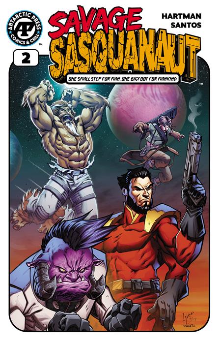 SAVAGE SASQUANAUT #2 CVR B CHAHINE LADJOUZE VAR — Cover