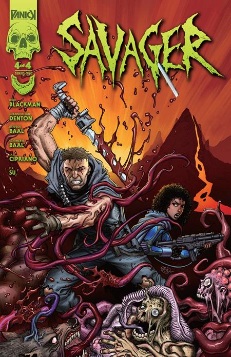 SAVAGER #4 (OF 4) (MR) — Cover