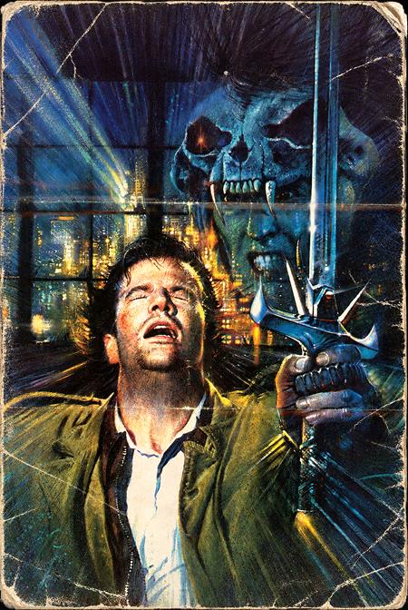 HIGHLANDER THE ORIGINAL SCREENPLAY #1 (OF 4) CVR K ORIGINAL POSTER BRIAN BYSOUTH VIRGIN CARDSTOCK VAR — Cover