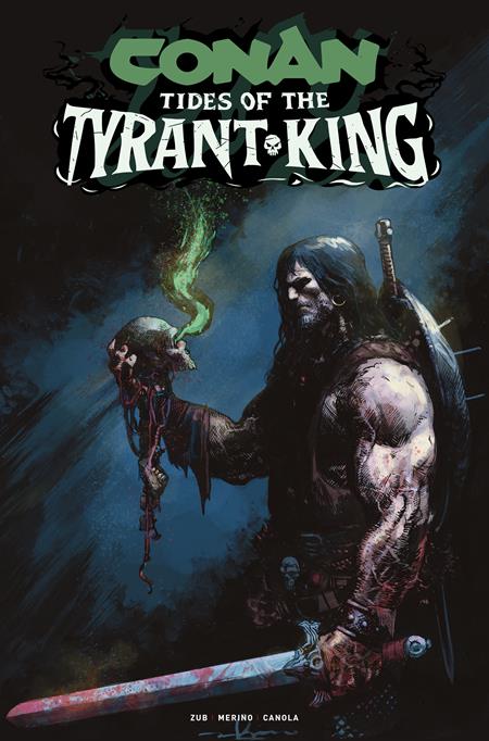 CONAN THE BARBARIAN TIDES OF THE TYRANT KING #4 (OF 4) CVR A GERARDO ZAFFINO (MR) — Cover