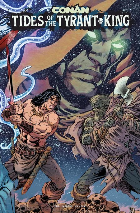 CONAN THE BARBARIAN TIDES OF THE TYRANT KING #4 (OF 4) CVR B JESUS MERINO VAR (MR) — Cover