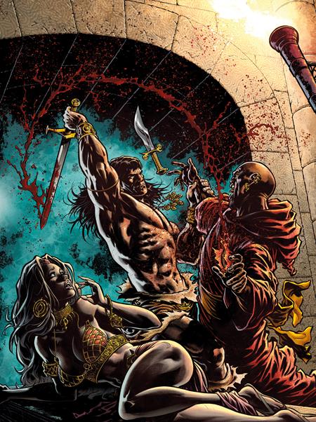 SAVAGE SWORD OF CONAN REFORGED #8 CVR C IAN CHURCHILL VIRGIN CARDSTOCK VAR (MR) — Cover