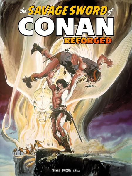 SAVAGE SWORD OF CONAN REFORGED TP VOL 02 DIRECT MARKET EDITION NEAL ADAMS CVR (MR) — Cover
