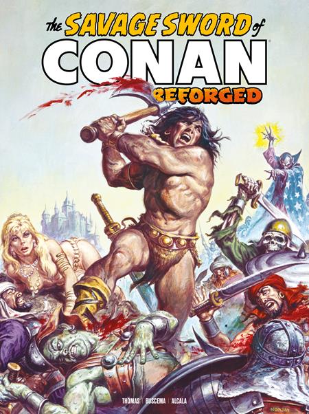 SAVAGE SWORD OF CONAN REFORGED TP VOL 02 REGULAR EDITION EARL NOREM (MR) — Cover