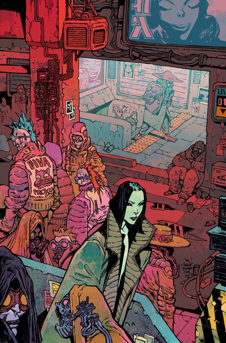 BLADE RUNNER TOKYO NEXUS DIE WITH HONOR #2 (OF 4) CVR D JAKUB REBELKA VIRGIN CARDSTOCK VAR — Cover