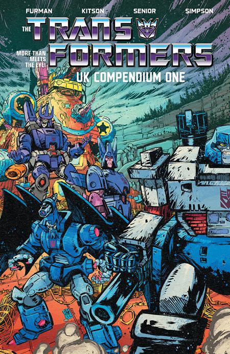 TRANSFORMERS UK COMPENDIUM TP BOOK 01 JORGE CORONA & MIKE SPICER CVR — Cover