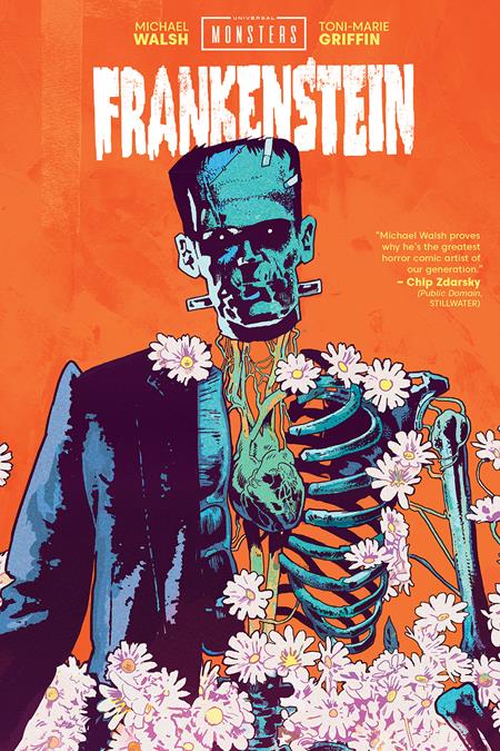 UNIVERSAL MONSTERS FRANKENSTEIN HC MICHAEL WALSH — Cover