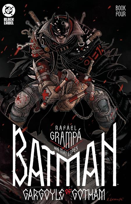 Batman Gargoyle of Gotham #4 (Of 4) Cover A Rafael Grampá (MR) - Cover