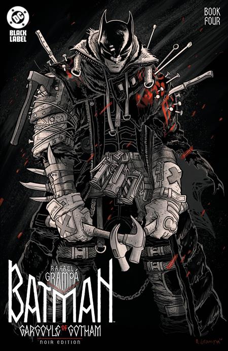Batman Gargoyle of Gotham Noir Edition #4 (Of 4) (MR) - Cover