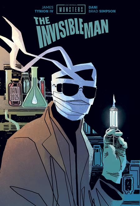 Universal Monsters The Invisible Man HC Dani & Brad Simpson Cvr - Cover