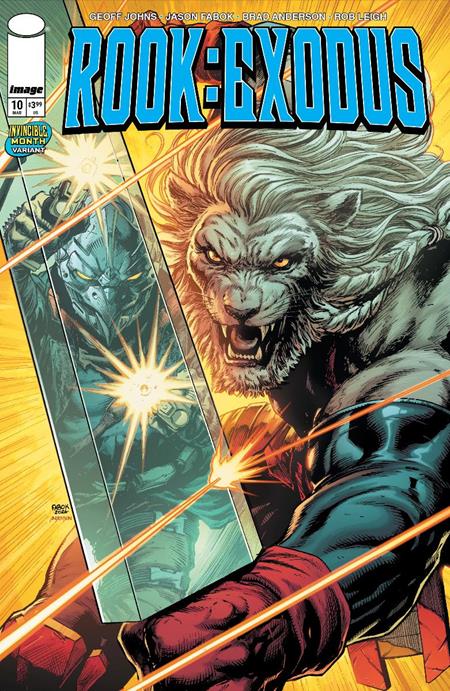 Rook Exodus #10 Cover E Jason Fabok & Brad Anderson Invincible Team Up Variant - Cover
