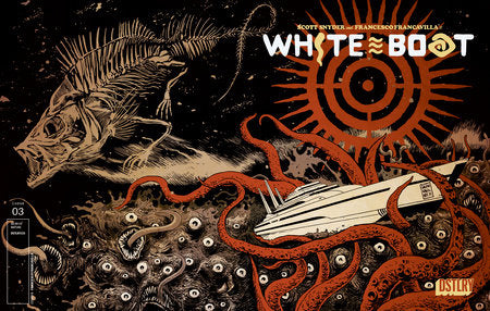 White Boat #3 Cover B Francesco Francavilla Variant