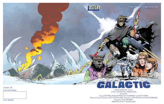 Galactic #2 Cvr B Luca Casalanguida Variant - Cover