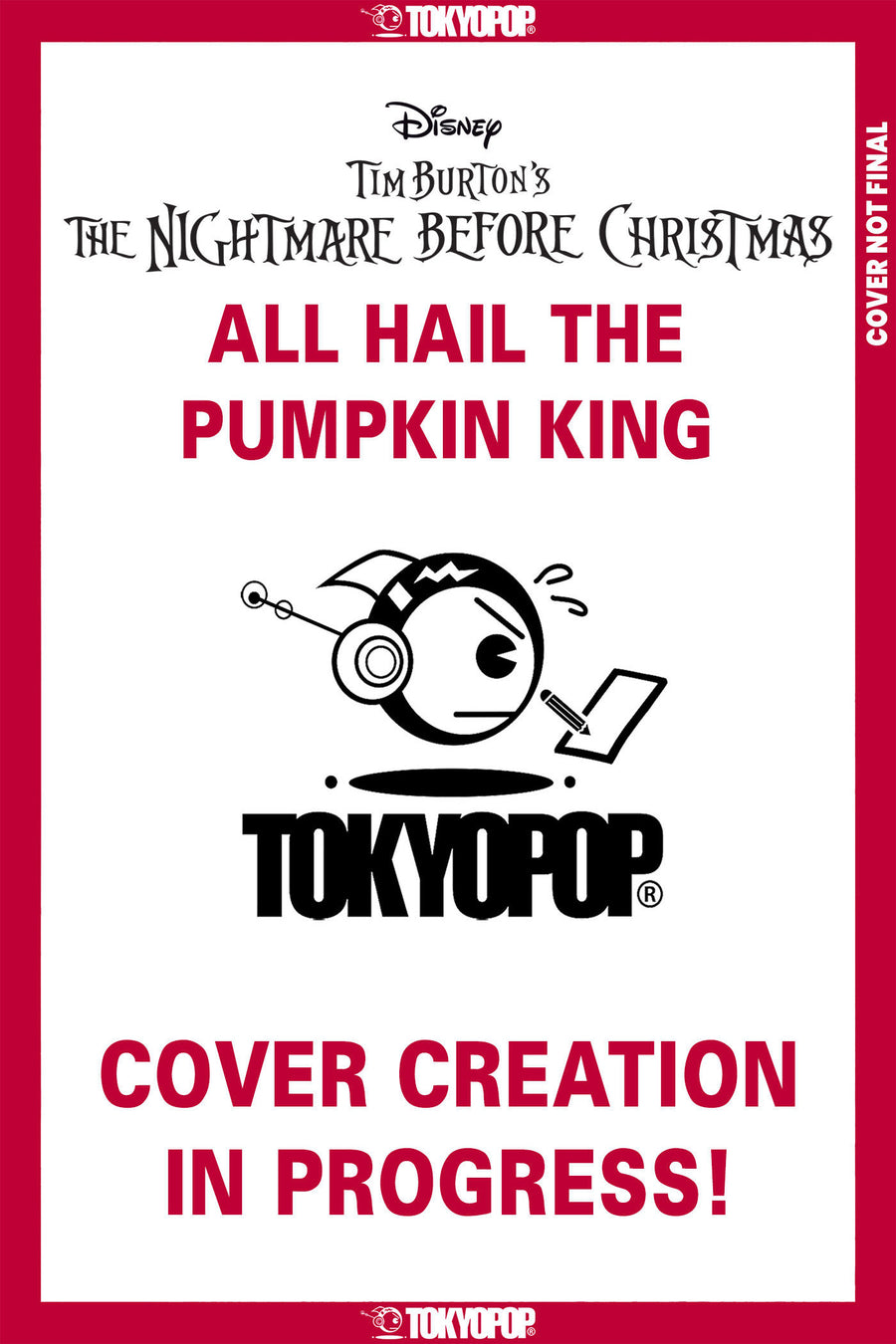 Disney Tim Burton's the Nightmare Before Christmas: All Hail the Pumpkin King, Issue #3 - Cover