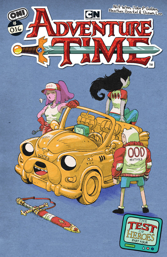 Adventure Time (2025) #16 Cover B John P Golden Variant - Cover