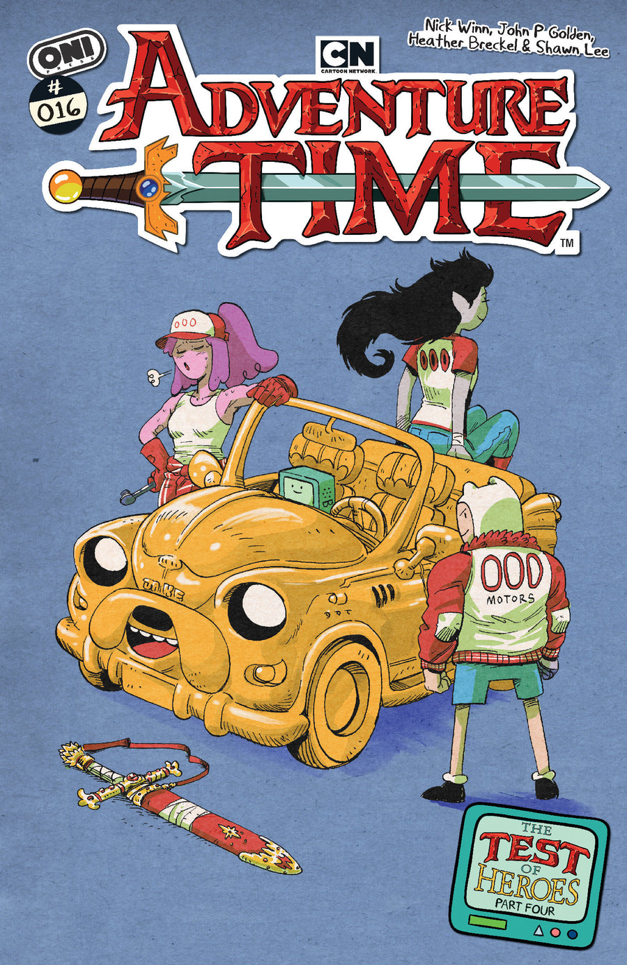 Adventure Time (2025) #16 Cover B John P Golden Variant - Cover