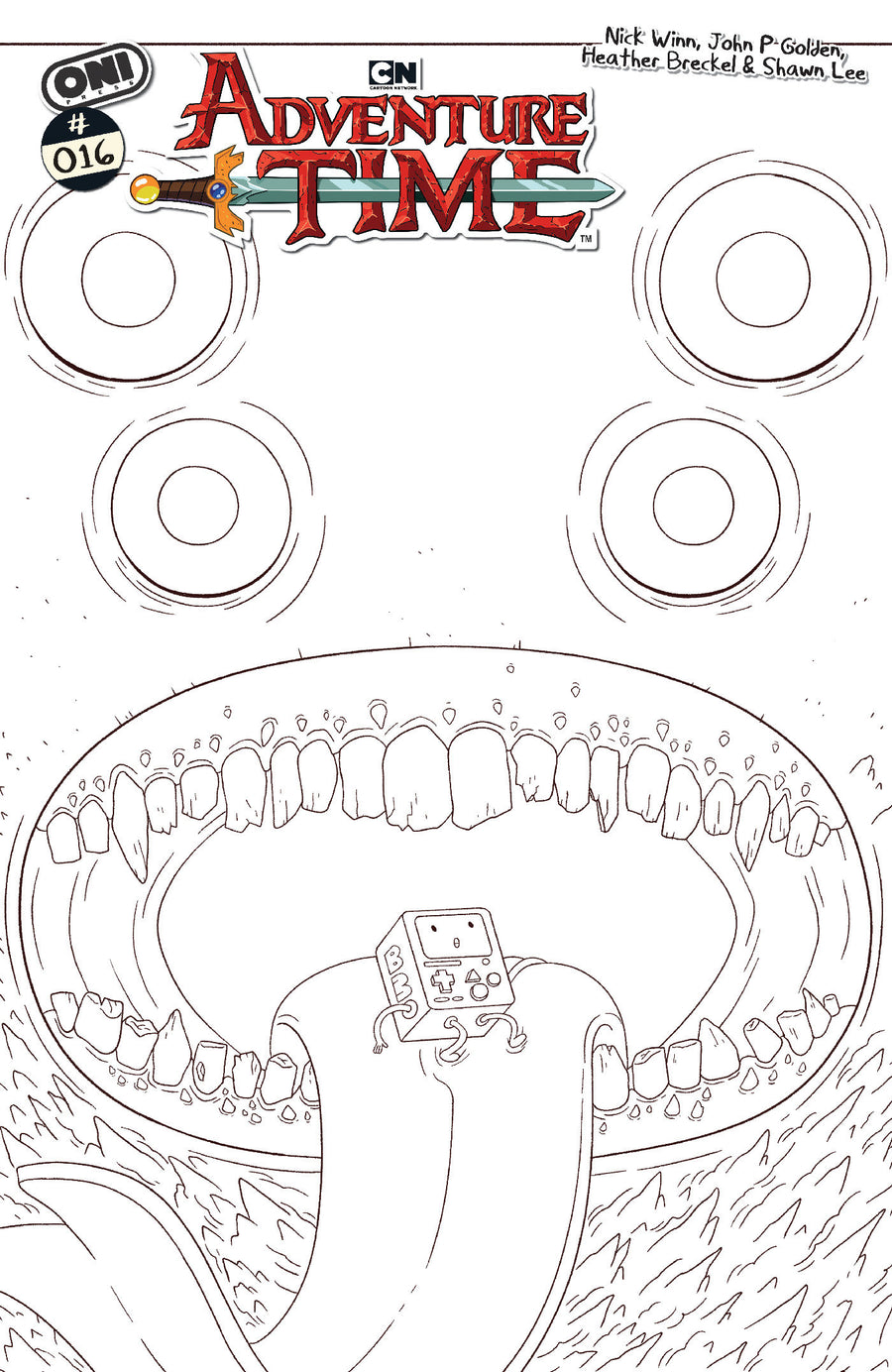 Adventure Time (2025) #16 Cover E Inc 1:20 Nick Winn Variant - Cover