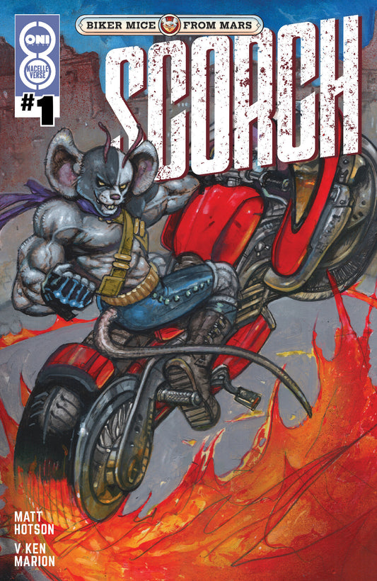Biker Mice From Mars Scorch #1 Cover F Inc 1:20 Simon Bisley Variant - Cover