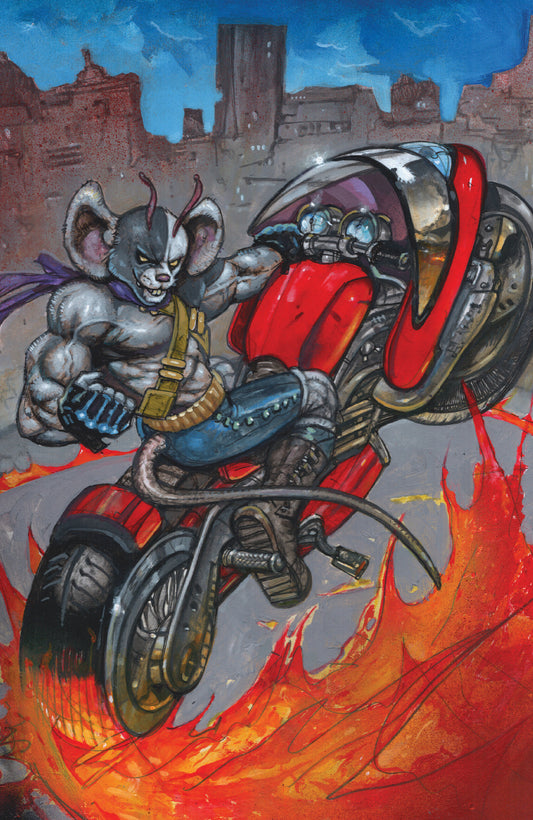 Biker Mice From Mars Scorch #1 Cover G Inc 1:50 Simon Bisley Full Art Variant - Cover