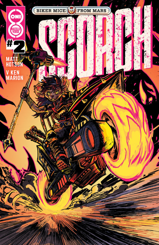 Biker Mice From Mars Scorch #2 Cover B Victor Alpi Variant — Cover