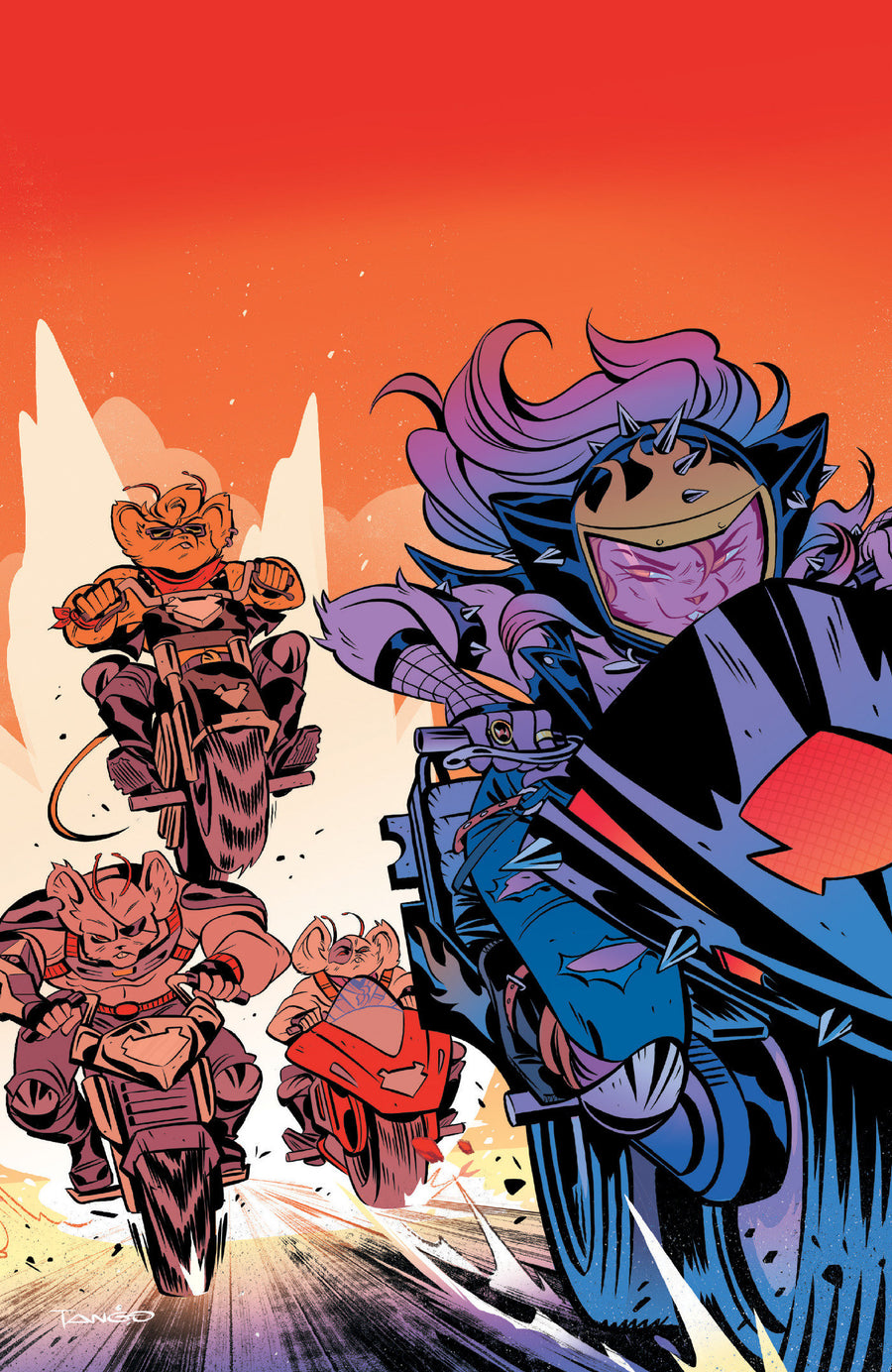 Biker Mice From Mars Scorch #2 Cover C Inc 1:10 Tango Variant — Cover