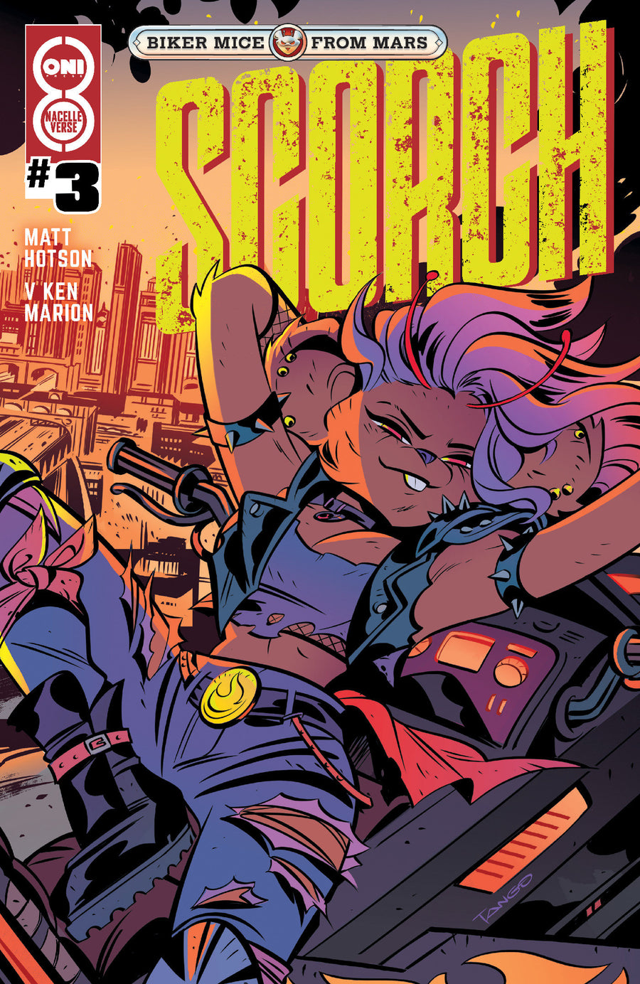 Biker Mice From Mars Scorch #3 Cover A Tango — Cover