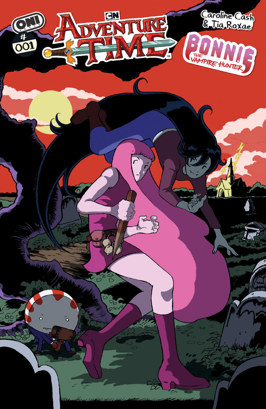 Adventure Time Bonnie the Vampire Hunter #1 (One Shot) Cover B Tia Roxae Variant — Cover