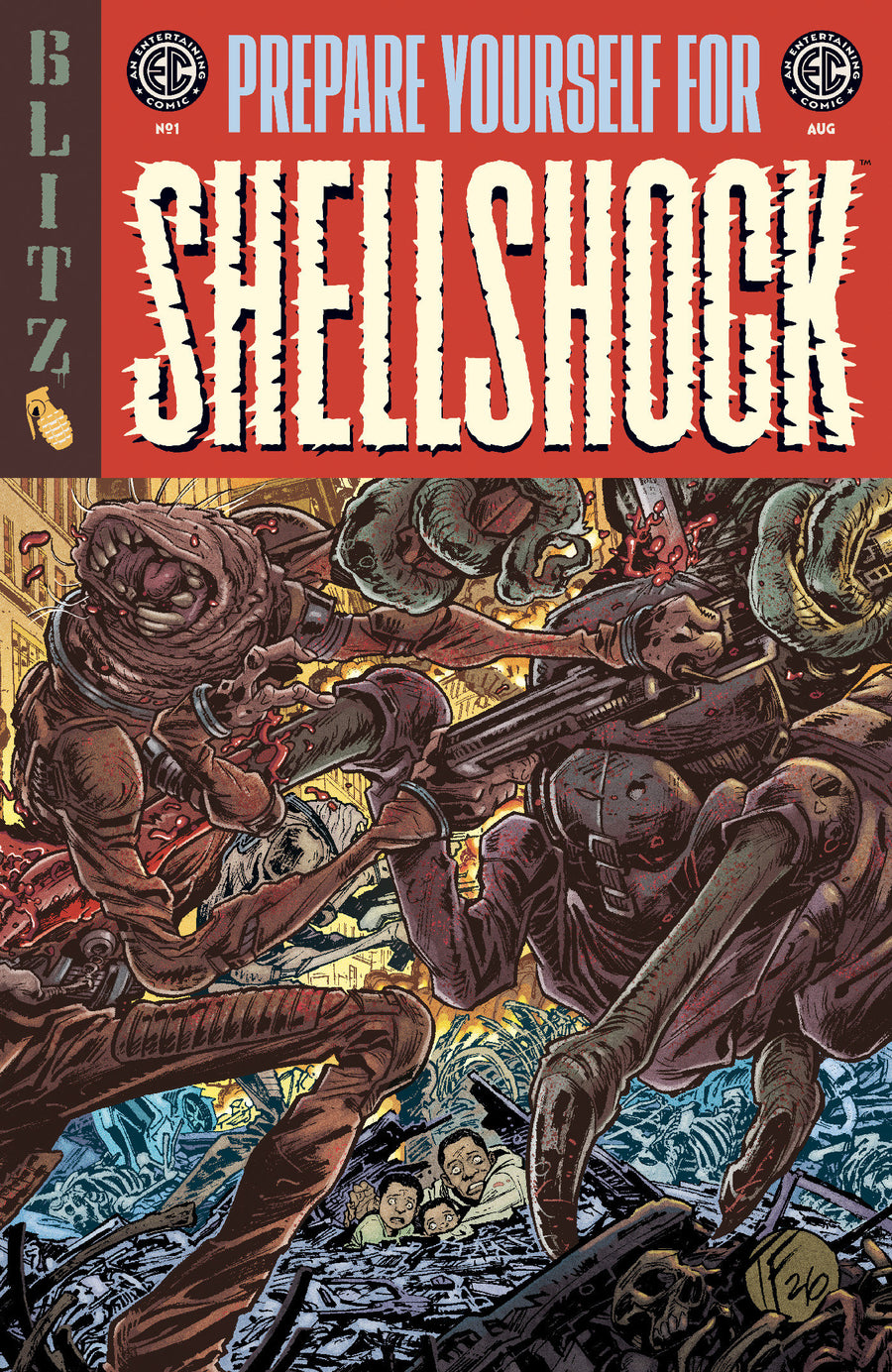 Ec Shellshock #1 Cover C Tom Fowler Variant - Cover