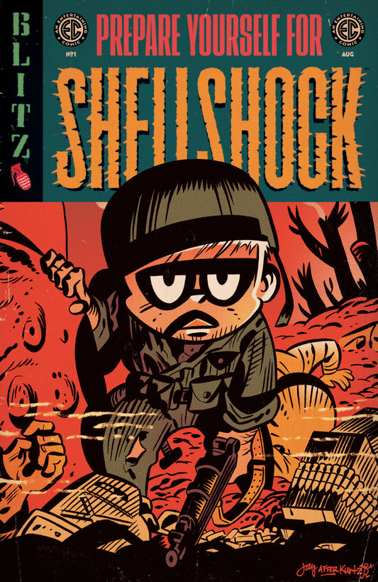 Ec Shellshock #1 Cover E Inc 1:10 Jay Stephens Ec Homage Variant - Cover