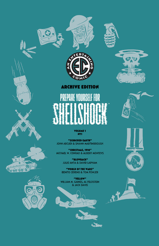 Ec Shellshock #1 Cover G Inc 1:50 Rian Hughes Archive Edition Variant - Cover