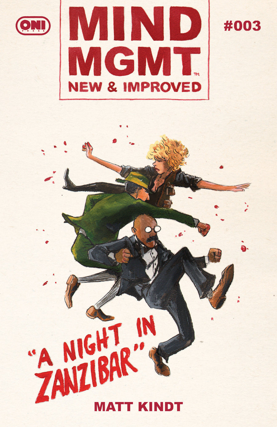 Mind Mgmt New & Improved #3 Cover A Matt Kindt - Cover