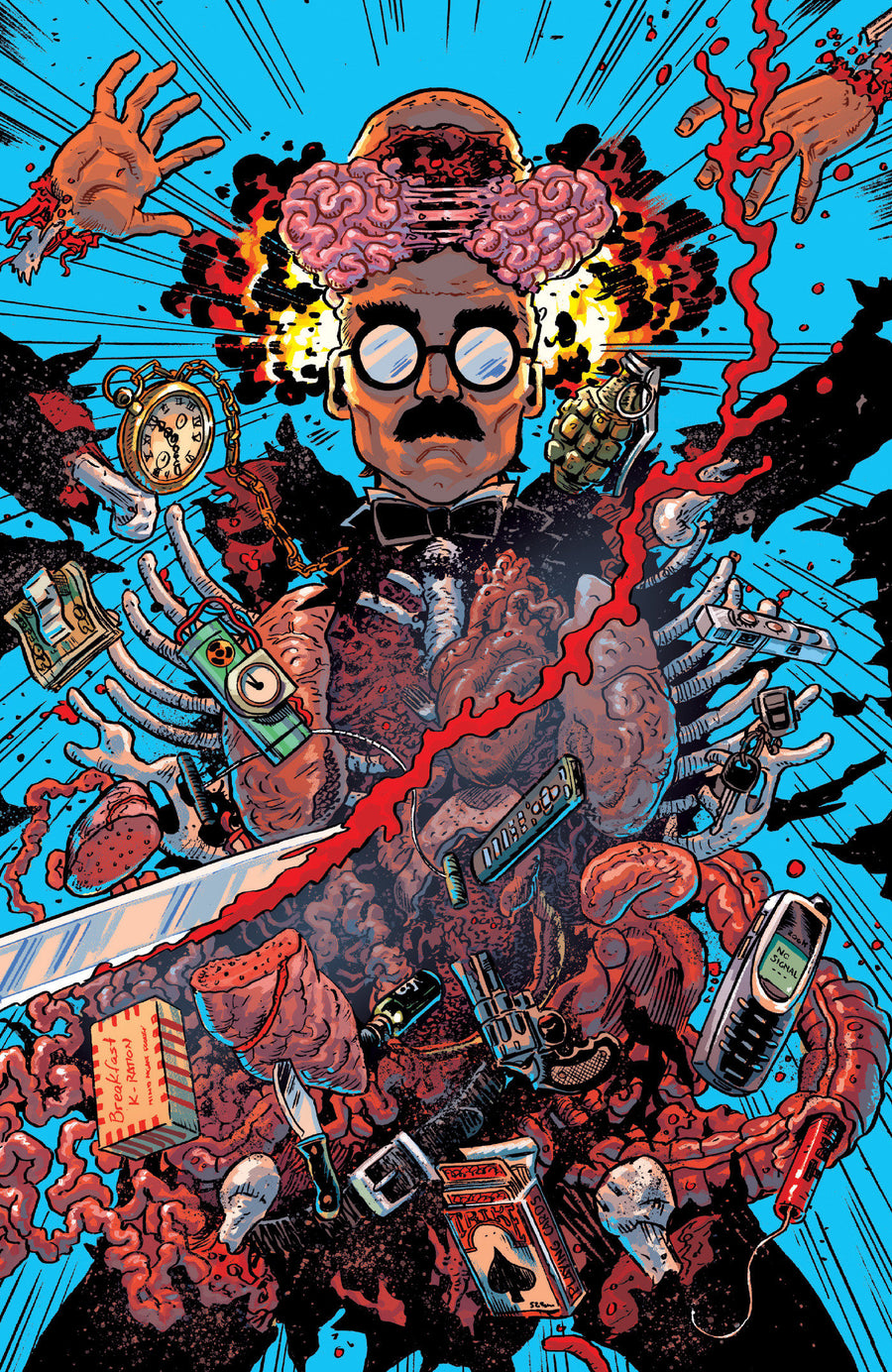 Mind Mgmt New & Improved #3 Cover D Inc 1:10 David Lapham Full Art Variant - Cover