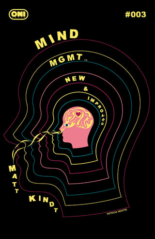 Mind MGMT New & Improved #3 Cover F Inc 1:50 Patricia Martin Variant